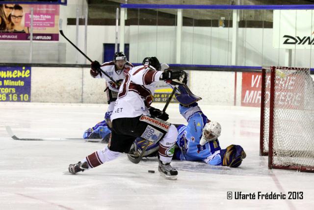 Photo hockey Ligue Magnus - LM Playoffs : 1er tour, match 3 : Villard-de-Lans vs Morzine-Avoriaz - Avantage Morzine-Avoriaz