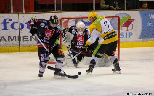 Photo hockey Ligue Magnus - LM Playoffs : 1er tour, match 5 : Amiens  vs Strasbourg  - Strasbourg en quarts