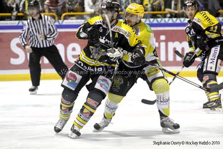 Photo hockey Ligue Magnus - LM playoffs : finale, match 1 : Rouen vs Strasbourg  - Rouen matre chez lui.