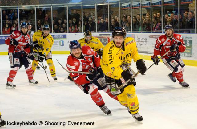 Photo hockey Ligue Magnus - LM Playoffs : Finale, match 7 : Angers  vs Rouen - Champion rime avec Dragons