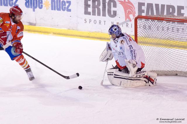 Photo hockey Ligue Magnus - LM Poule Relgation Match 2 : Lyon vs Caen  - Lyon double la mise