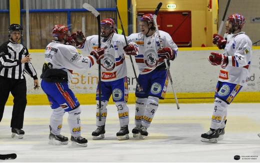 Photo hockey Ligue Magnus - LM Poule Relgation Match 4 : Caen  vs Lyon - Lyon sauve sa tte en Magnus