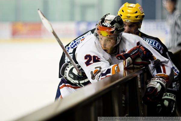 Photo hockey Ligue Magnus - Play-off : 1/4 de finale, match 4 : Strasbourg  vs Grenoble  - Et tout bascule en 11 secondes