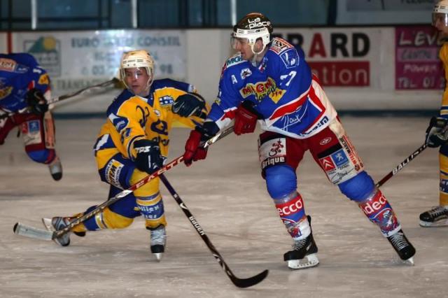 Photo hockey Ligue Magnus - Play-off : 1er tour, match 2 : Epinal  vs Chamonix  - Un final haletant !