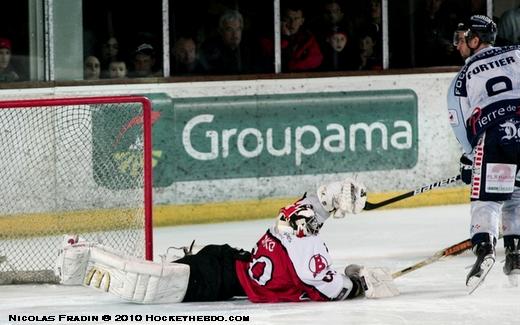 Photo hockey Ligue Magnus - Play-off Ligue Magnus : 1/2 de finale, match 1 : Brianon  vs Angers  - Brianon prend l