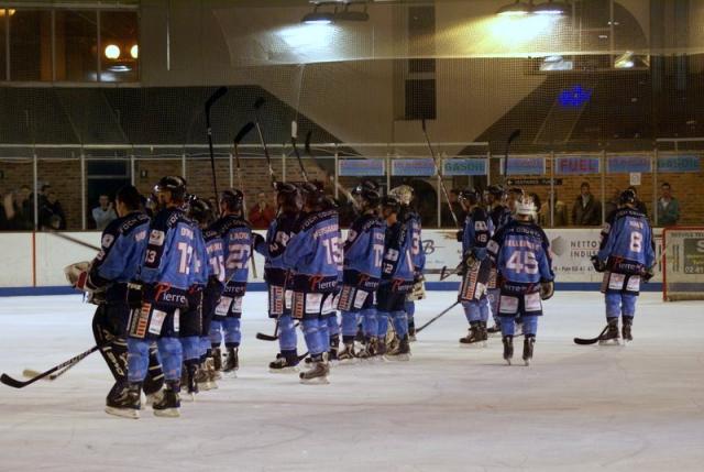 Photo hockey Ligue Magnus - Play-off Ligue Magnus : 1/4 de finale, match 2 : Angers  vs Morzine-Avoriaz - Des Ducs souverains