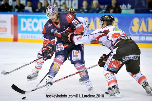 Photo hockey Ligue Magnus - Play-off Ligue Magnus : 1/4 de finale, match 4 : Grenoble  vs Amiens  - Grenoble  se qualifie pour les demis !