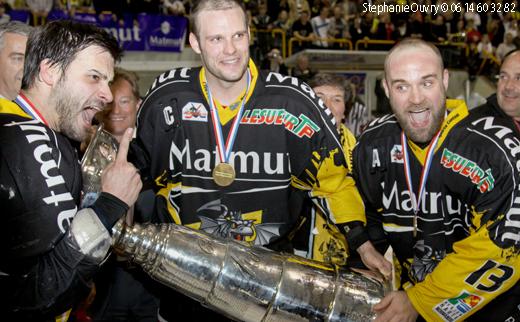 Photo hockey Ligue Magnus - Play-off Ligue Magnus : finale, match 5 : Rouen vs Angers  - Finale : Galerie photos