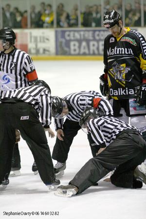 Photo hockey Ligue Magnus - Play-off Ligue Magnus : finale, match 5 : Rouen vs Angers  - Rouen : Une dizime  l