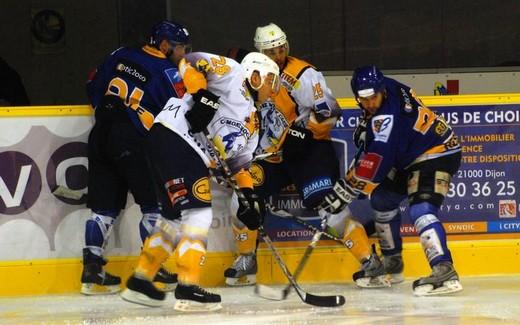 Photo hockey Ligue Magnus - Play-off Ligue Magnus :1er tour, match 2 : Dijon  vs Chamonix  - Un match pour l