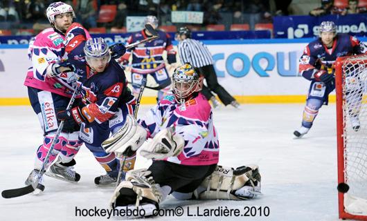 Photo hockey Ligue Magnus - Play-off Ligue Magnus :1er tour, match 2 : Grenoble  vs Epinal  - Grenoble logiquement