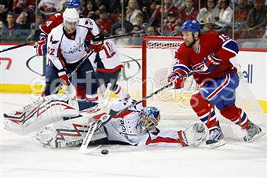 Photo hockey NHL : National Hockey League - AHL - NHL : National Hockey League - AHL - Habs- Capitals , Match 4