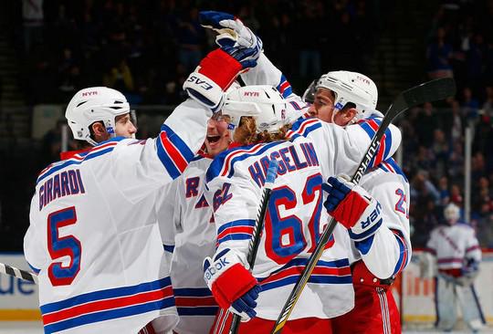 Photo hockey NHL : National Hockey League - AHL - NHL : National Hockey League - AHL - NHL : Aux Rangers le duel New-Yorkais