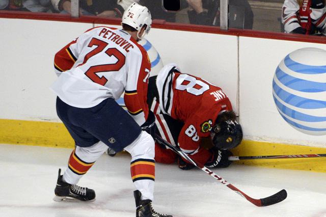 Photo hockey NHL : National Hockey League - AHL - NHL : National Hockey League - AHL - NHL : Gros coup dur pour Chicago