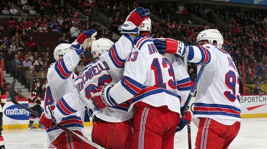 Photo hockey NHL : National Hockey League - AHL - NHL : National Hockey League - AHL - NHL : Les Rangers qualifis