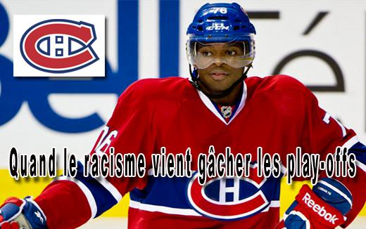 Photo hockey NHL : National Hockey League - AHL - NHL : National Hockey League - AHL - NHL : Quand le racisme vient gcher les play-offs