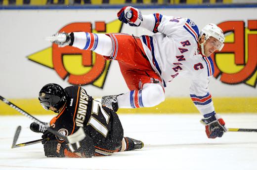 Photo hockey NHL : National Hockey League - AHL - NHL : National Hockey League - AHL - NHL: Ducks Rangers  Stockholm