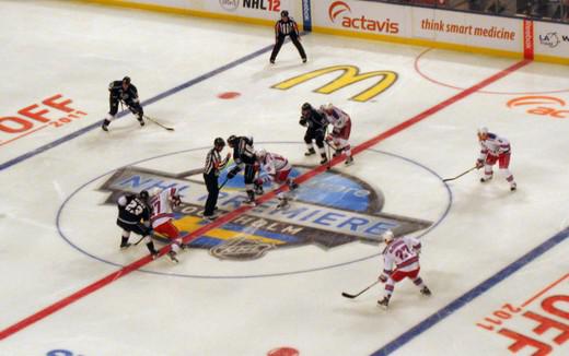 Photo hockey NHL : National Hockey League - AHL - NHL : National Hockey League - AHL - Rangers - Kings  Stockholm