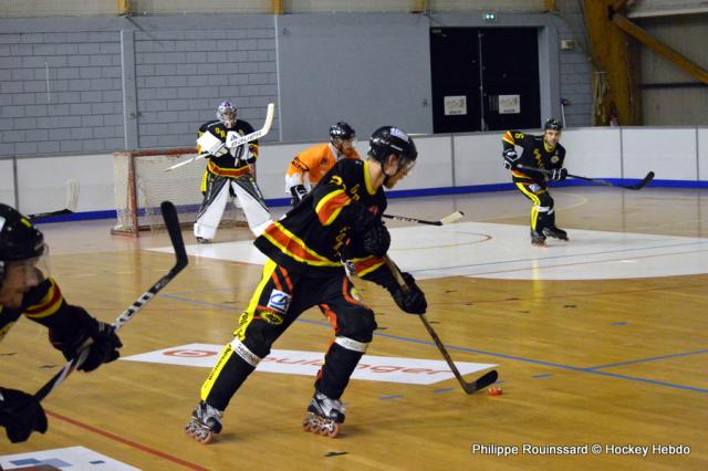 Photo hockey Roller Hockey - Roller Hockey - N2 : Et un, et deux, et trois !