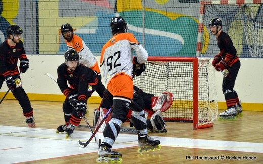 Photo hockey Roller Hockey - Roller Hockey - N2 : Sanglants tigres !