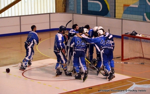 Photo hockey Roller Hockey - Roller Hockey - Playoffs N2 : Angers et Besanon sont bons