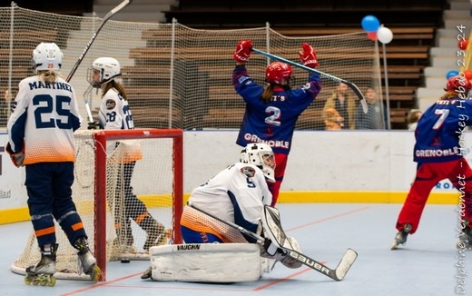 Photo hockey Roller Hockey - Roller Hockey - Roller Fminin : Grenoble - Montpellier