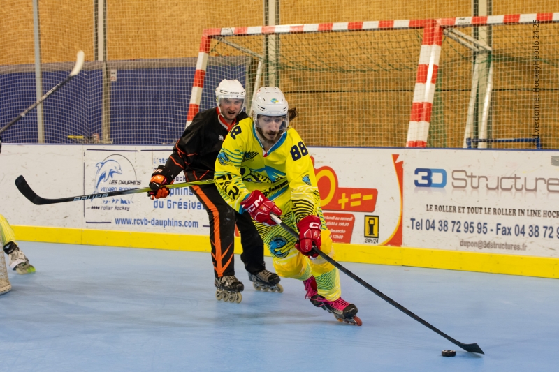 Photo hockey Roller Hockey - Roller Hockey - Roller N3 - Villard Bonnot A vs  Albenc