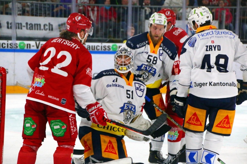Photo hockey Suisse - National League -  : Lausanne vs Zug - Un bon dimanche