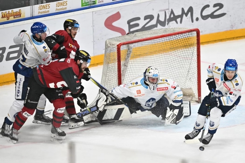 Photo hockey TELH - Tipsport Extraliga Lednho Hokeje - TELH - Tipsport Extraliga Lednho Hokeje - TELH : Des drouilles