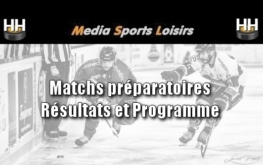 Photo hockey Transferts 2024 - 2025 - Transferts 2024 - 2025 - Programme et rsultats prparatoires 2024- 2025