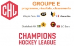 CHL: matchs et classements du groupe de Grenoble aprs la 4e journe