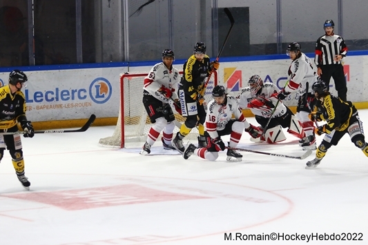 Ice Hockey: Magnus League – Magnus League: 4th day: Rouen vs Bordeaux – Dragons defeated by boxers.