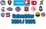 TELH : Calendrier 2024-2025