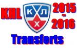 KHL : Transferts
