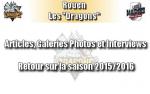 Rouen : Retour sur la saison 2015 2016