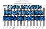 LM: rpartition des jours de matchs