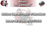 Amiens : Retour sur la saison 2015 2016