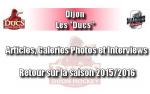 Dijon : Retour sur la saison 2015 2016