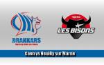 Division 1 : 2me journe : Caen  vs Neuilly/Marne