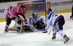 Play-off : 1/4 de finale, match 3 : Amiens  vs Angers 