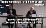 France-Danemark (17/04) : Interviews