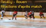 Neuilly - Rouen : Ractions d'aprs match