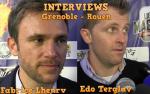 Grenoble - Rouen: interviews des coachs