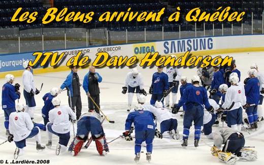 Photo hockey De Qubec : Interview de D. Henderson - Equipes de France