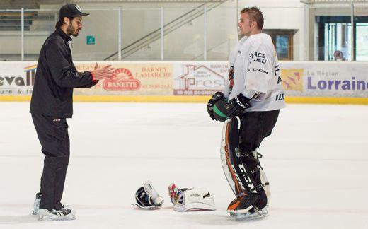 Photo hockey Eddy Ferhi, entraneur de gardiens - Ligue Magnus : Epinal  (Les Wildcats)