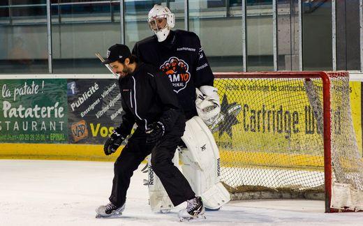 Photo hockey Eddy Ferhi, entraneur de gardiens - Ligue Magnus : Epinal  (Les Wildcats)