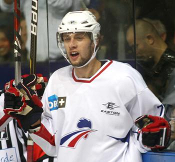 Photo hockey EdF et Dijon : Anthony Guttig - Ligue Magnus : Dijon  (Les Ducs)