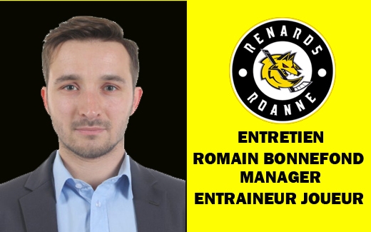 Photo hockey Entretien avec Romain Bonnefond - Division 2 : Roanne (Les Renards)