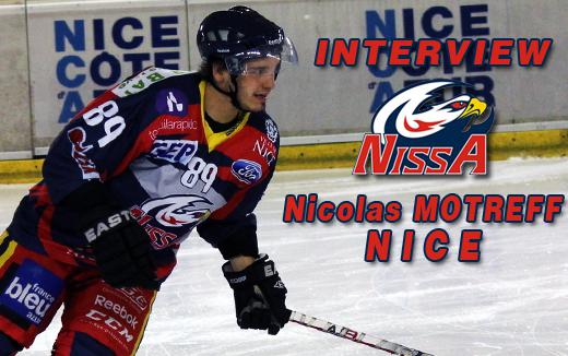 Photo hockey Interview : Nicolas Motreff - Division 1 : Nice (Les Aigles)