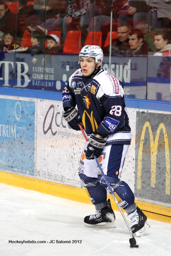 Photo hockey Interview: Kvin Dusseau  - Ligue Magnus : Grenoble  (Les Brleurs de Loups)